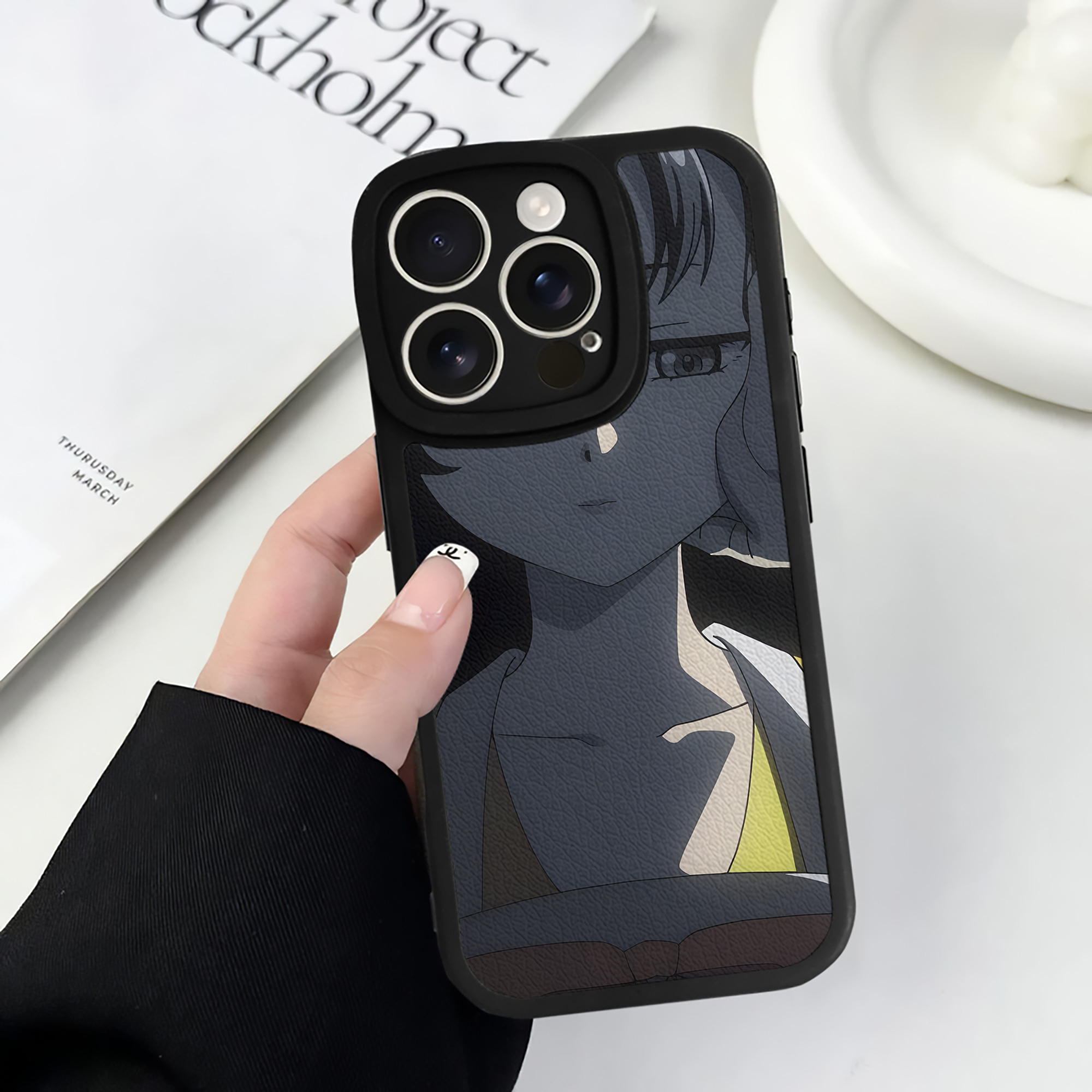 薬屋のひとりごと The Apothecary Diaries 【iPhone 16シリーズ対応】シリコンスマホケース（レザー調） 材質：シリコン